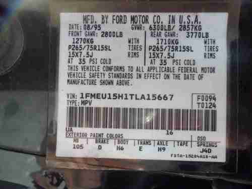 1996 Ford Bronco NO RESERVE, image 14