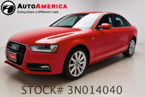 2014 audi  a4 2.0t 3k low miles sline nav leather 1 owner