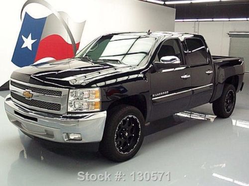 2012 chevy silverado lt crew 5.3 v8 6-pass tow 20&#039;s 25k texas direct auto