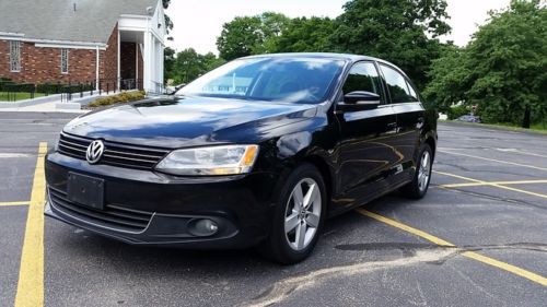 2011 volkswagen jetta tdi 2.0l turbo diesel push start navigation no reserve