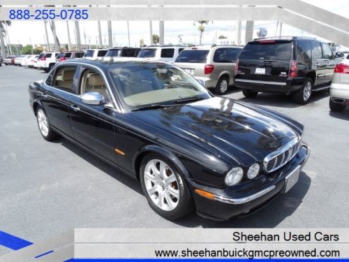 2005 jaguar xj8 l extended - florida luxury sedan nav lthr roof automatic ac