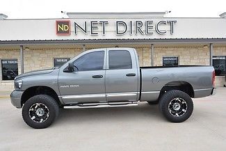 2006 gray laramie gray leather heated seats 4x4 quad cab infinity audio texas