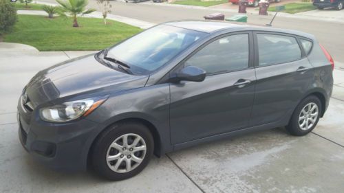 2013 hyundai accent gs hatchback 4-door 1.6l