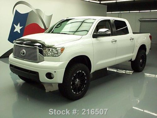 2012 toyota tundra limited crewmax 4x4 nav 20&#039;s 47k mi texas direct auto