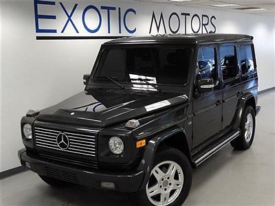 2004 mercedes g500 wagon awd!! nav heated-sts rear-pdc 6-cd moonroof 18-wheels!!