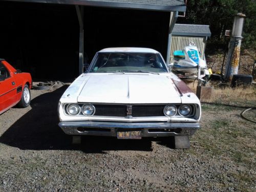 1968 dodge coronet 500 fastback 2 door / 318 -2bl restoration project