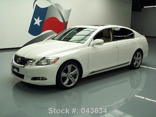 2009 lexus gs350 vent seats sunroof nav rear cam 38k mi texas direct auto