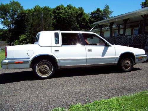 1991 chrysler new yorker fifth avenue 4dr 3.8l v6 automatic 1-owner low miles