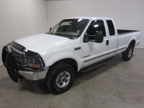 99 ford f250 lariat power stroke 7.3l v8 turbo diesel ext cab long bed leather