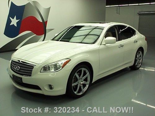 2011 infiniti m37 premium sunroof nav rear cam 20&#039;s 68k texas direct auto