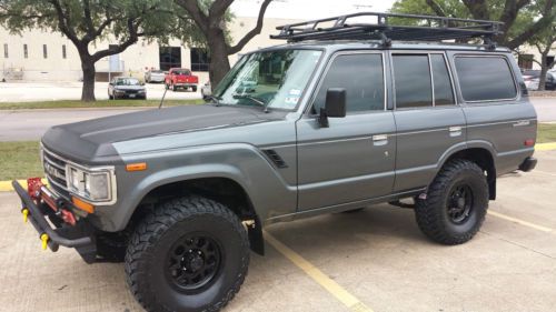 1989 toyota land cruiser fj62 adventure rack custom wheels custom bumper