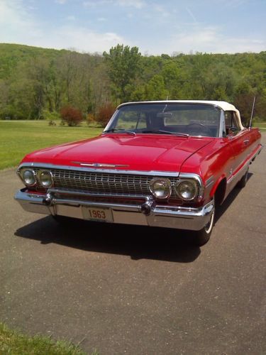 Restored 1963 super sport convertible with 409 engine