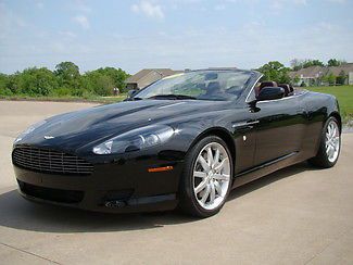 2006 black aston martin db9 convertible new tires! two keys! up to service!!