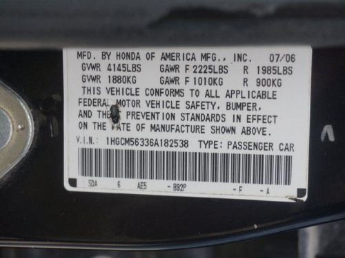 2006 Honda Accord SE, image 13