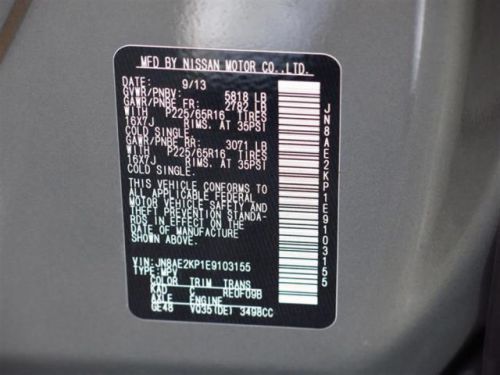 2014 Nissan Quest SV, US $27,696.00, image 6