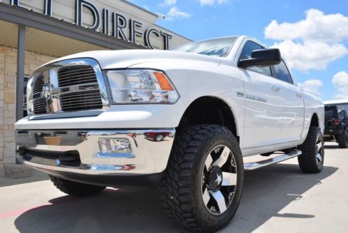 4x4 6&#039; lift new wheels new tires automatic crew cab gas hemi power locks texas