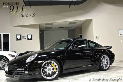 2011 porsche 997 911 turbo s  carbon fiber interior pkg hard loaded $171k+ msrp