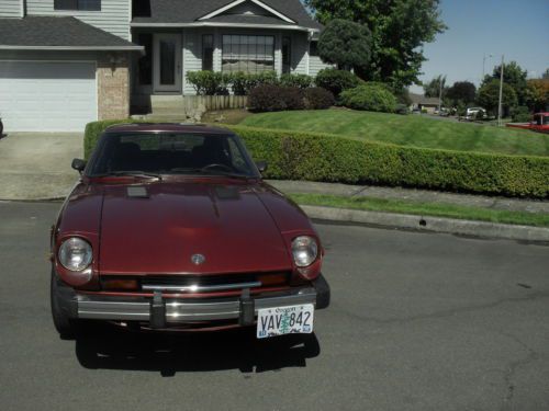 1978  datsun 280z 1 owner since new  garaged kept no rust 100% rust free  5speed