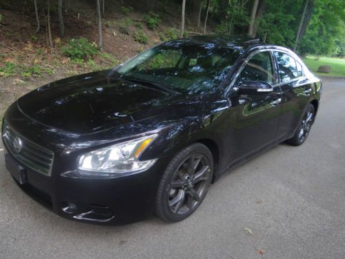 2014 nissan maxima 3.5 sv leather! sunroof! no reserve!!!