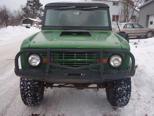 Lifted 1972 ford bronco