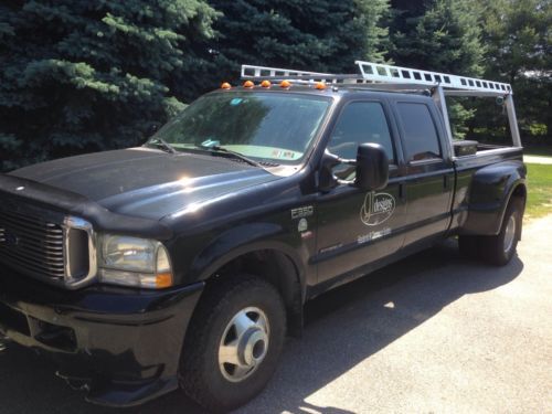 Ford f-350 lariat crew cab 4x4 7.3l diesel dually