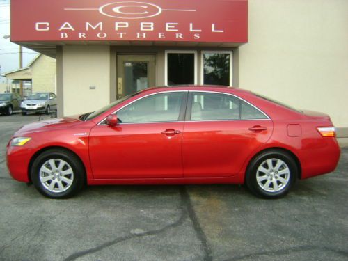 2007 toyota camry hybrid sedan 2-owner clean carfax excellent fuel mileage clean