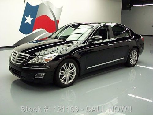 2011 hyundai genesis 4.6 sunroof nav rearview cam 27k texas direct auto