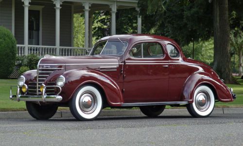 - &#039;39 plymouth p-8 business coupe - full frame off restoration - pre-war mopar -