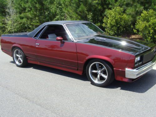 Chevrolet el camino custom ground effects package &amp; interior