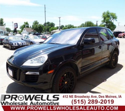 2008 porsche cayenne turbo sport utility 4-door 4.8l rare orange interior color