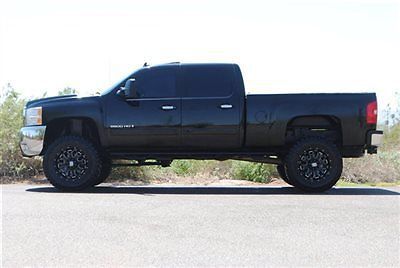 Lifted 2008 chevy silverado 2500hd crew cab duramax diesel...lifted chevy 2500hd