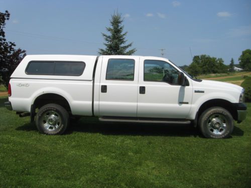 2005 ford f-350 super duty xlt crew cab pickup 4-door 6.0l diesel truck