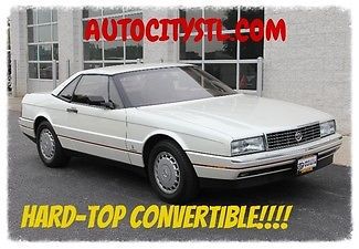 1988 we finance!! low mile convertible hard top diamond white