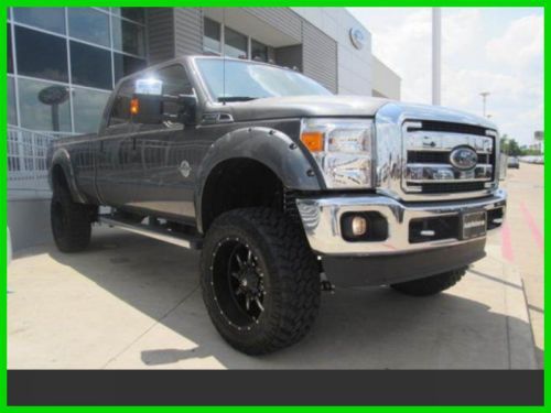 2014 ford super duty f-350 lariat four wheel drive diesel