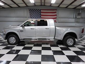 1 owner mega cab 6.7 cummins diesel warranty financing dually leather nav tv dvd