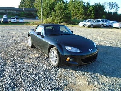 Mazda mx-5 miata sport new 2 dr convertible manual gasoline 2.0l 4 cyl jet blk