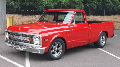 1969 chevrolet c10 pickup, 402 big block, frame off restored
