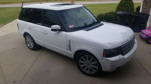 2012 land rover range rover supercharged sport utility 4-door 5.0l