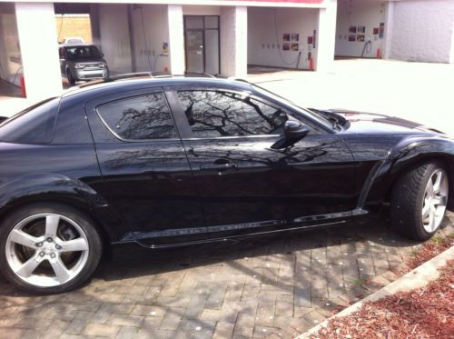 2007 Mazda RX8 touring addition black automatic tented windows err spoiler nice, US $9,500.00, image 3