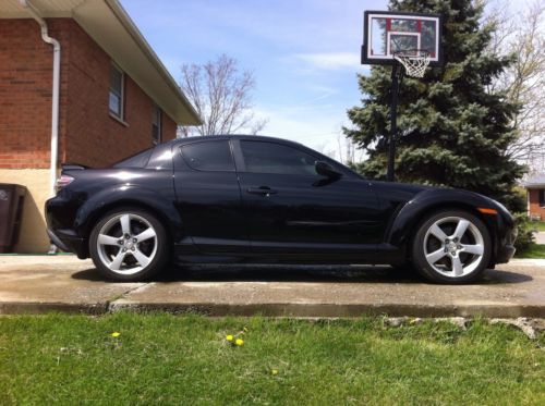 2007 Mazda RX8 touring addition black automatic tented windows err spoiler nice, US $9,500.00, image 9