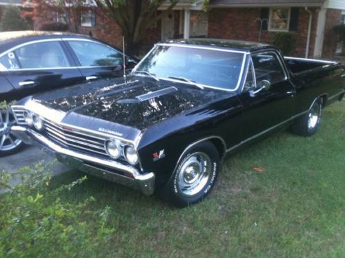 1967 chevrolet el camino deluxe cab pickup 2-door 6.5l