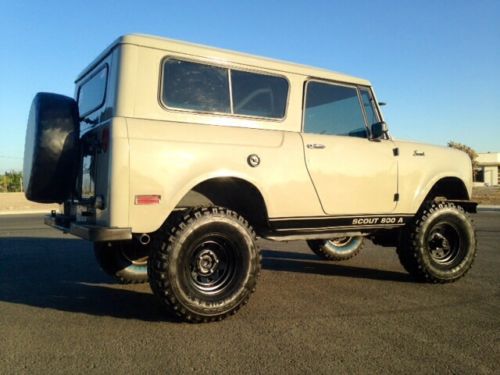 International scout 800a, bronco, land cruiser 4x4