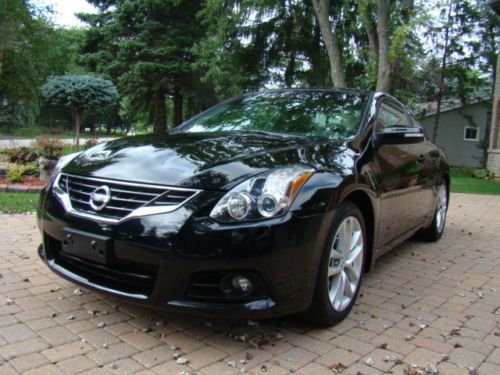 2012 nissan altima 3.5l coupe sr - navigation! bluetooth! sunroof!! leather!!