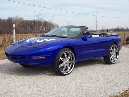 1997 pontiac firebird convertible "custom"