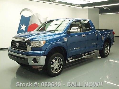 2008 toyota tundra sr5 double cab 5.7l lifted 20&#039;s 68k texas direct auto