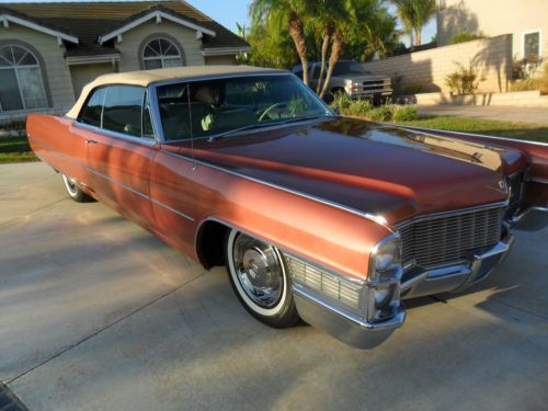 1965 cadillac coupe de ville convertable