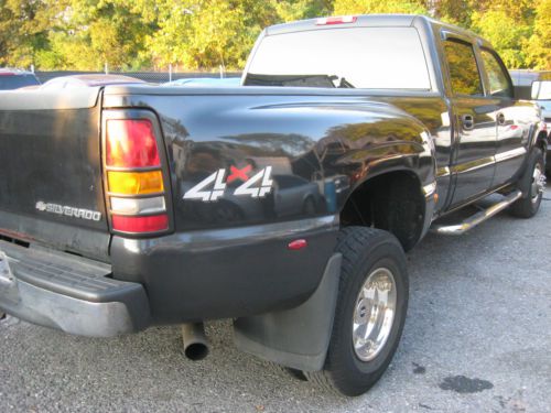 Chevy silverado 3500 crewcab dually,4wd,6.6l lb7 duramax turbo diesel