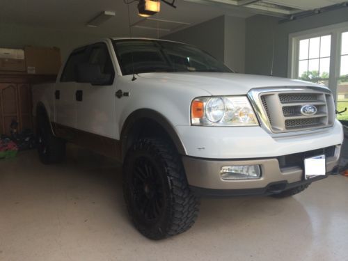 2005 ford f-150 lariat crew cab pickup 4-door 5.4l