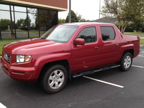 2006 honda ridgeline rtl crew cab pickup 4-door 3.5l nav hard retractable cover