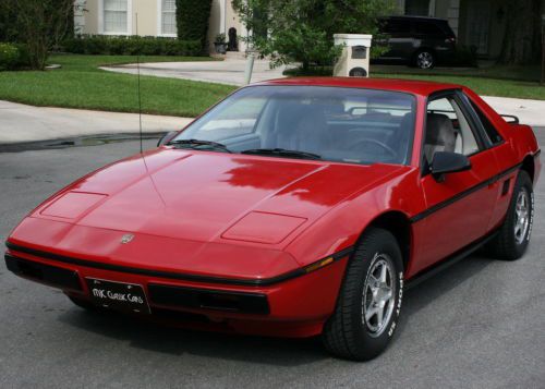 Excellent original condition survivor -1984 pontiac fiero se 2m4 coupe - 25k mi